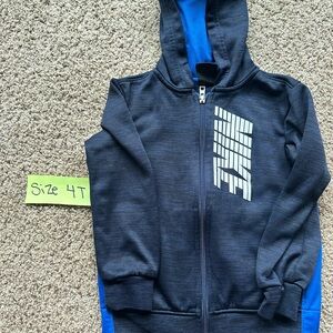 Boys 4t- nike zip up jacket